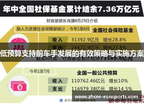 低预算支持前车手发展的有效策略与实施方案
