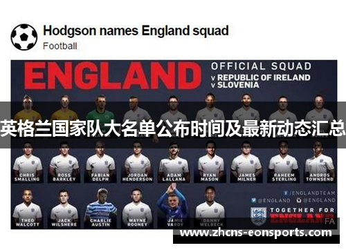 英格兰国家队大名单公布时间及最新动态汇总 英格兰国家队大名单公布时间及最新动态汇总